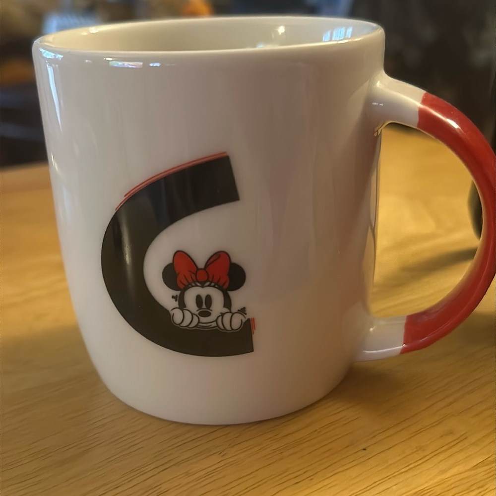 Disney initial mug.